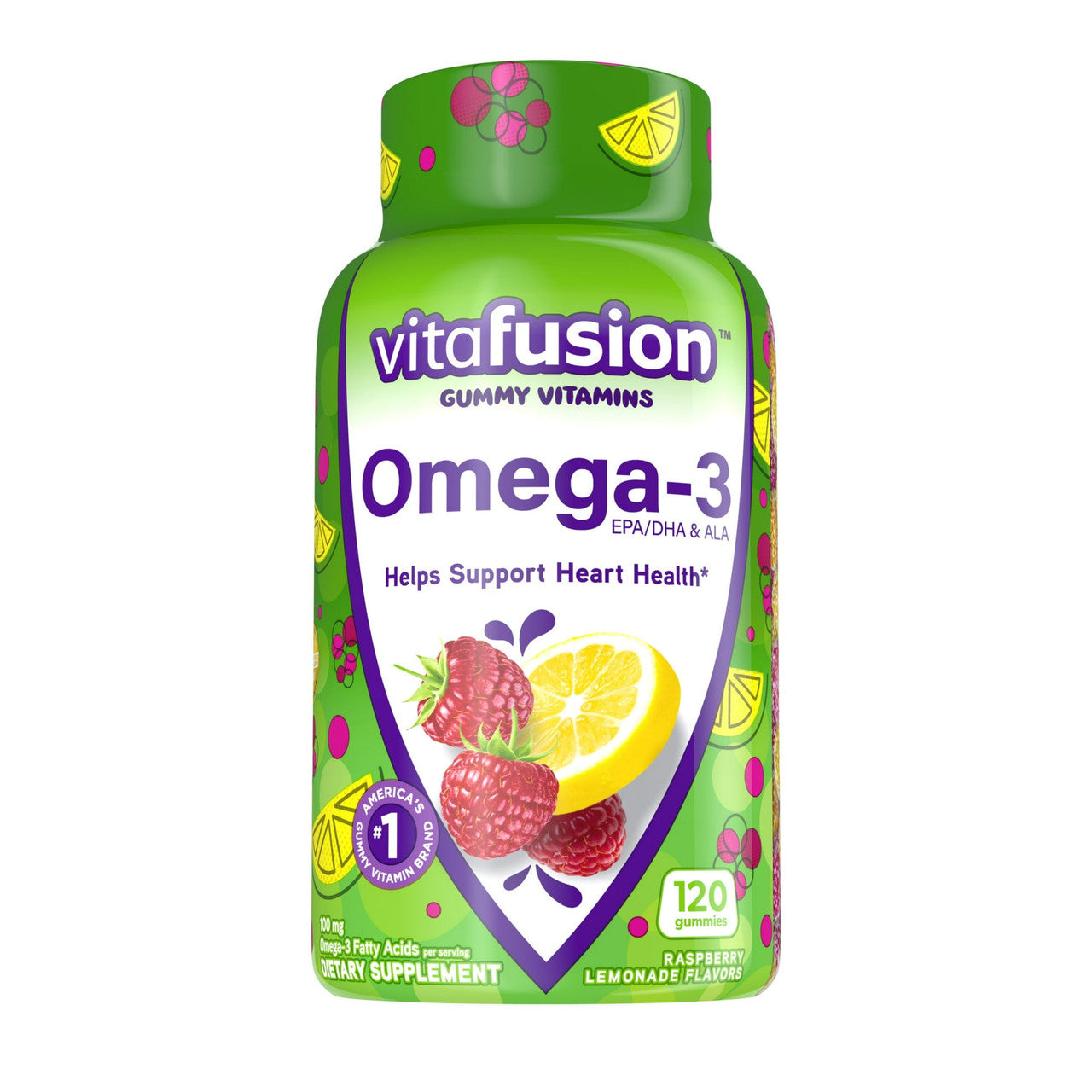 Vitafusion Omega 3 Epa/Dha Gummy Vitamins For Adults, 120 Ea